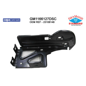 Upgrade Your Auto | Replacement Bumpers and Roll Pans | 15-19 Chevrolet Silverado 1500 | CRSHX08862