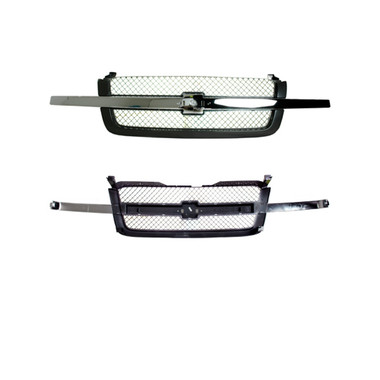Upgrade Your Auto | Replacement Grilles | 03-05 Chevrolet Avalanche | CRSHX09182