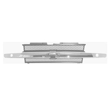 Upgrade Your Auto | Replacement Grilles | 02-08 Chevrolet Trailblazer | CRSHX09187