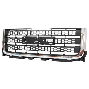 Upgrade Your Auto | Replacement Grilles | 11-14 GMC Sierra HD | CRSHX09347