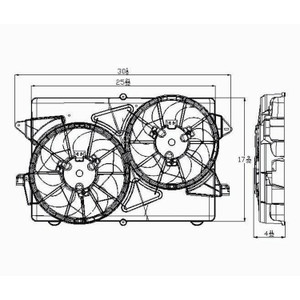 Upgrade Your Auto | Radiator Parts and Accessories | 04-07 Saturn Vue | CRSHA03089