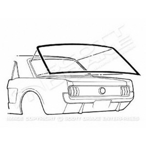 Upgrade Your Auto | Weather Protection | 64-68 Ford Mustang | CRSHX11656