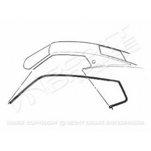 Upgrade Your Auto | Body Panels, Pillars, and Pans | 69-70 Ford Mustang | CRSHX11781