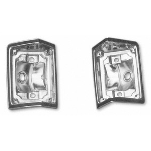 Upgrade Your Auto | Front and Rear Light Bezels and Trim | 68-69 Chevrolet Chevelle | CRSHL05440