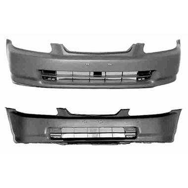 Upgrade Your Auto | Bumper Covers and Trim | 96-98 Honda Civic | CRSHX13431