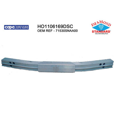 Upgrade Your Auto | Replacement Bumpers and Roll Pans | 06-11 Honda Civic | CRSHX13956