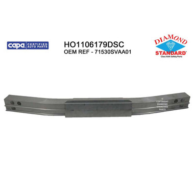 Upgrade Your Auto | Replacement Bumpers and Roll Pans | 07-11 Honda Civic | CRSHX13967