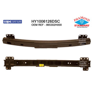 Upgrade Your Auto | Replacement Bumpers and Roll Pans | 07-12 Hyundai Elantra | CRSHX15415