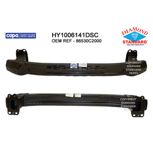 Upgrade Your Auto | Replacement Bumpers and Roll Pans | 15-17 Hyundai Sonata | CRSHX15433