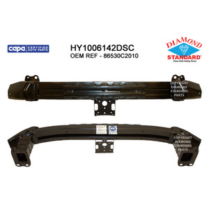 Upgrade Your Auto | Replacement Bumpers and Roll Pans | 15-17 Hyundai Sonata | CRSHX15434