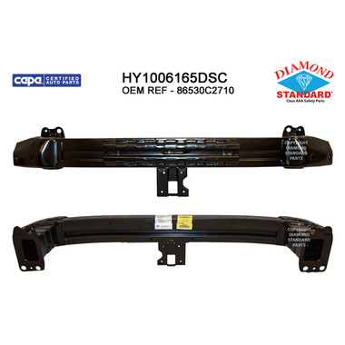 Upgrade Your Auto | Replacement Bumpers and Roll Pans | 18-19 Hyundai Sonata | CRSHX15446