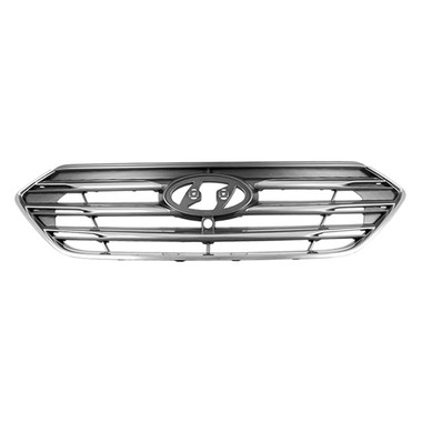 Upgrade Your Auto | Replacement Grilles | 17-18 Hyundai Santa Fe | CRSHX16065