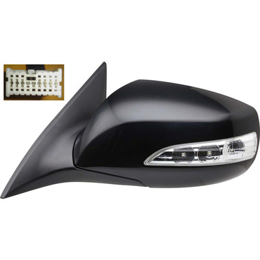 Upgrade Your Auto | Replacement Mirrors | 10-15 Hyundai Genesis | CRSHX16608