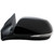 Upgrade Your Auto | Replacement Mirrors | 13-16 Hyundai Santa Fe | CRSHX16621