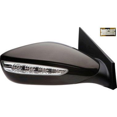 Upgrade Your Auto | Replacement Mirrors | 11-13 Hyundai Sonata | CRSHX16682