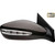 Upgrade Your Auto | Replacement Mirrors | 11-13 Hyundai Sonata | CRSHX16682