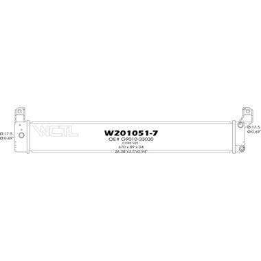 Upgrade Your Auto | Radiator Parts and Accessories | 13-17 Toyota Avalon | CRSHA03789