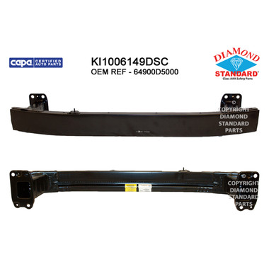 Upgrade Your Auto | Replacement Bumpers and Roll Pans | 16-18 Kia Optima | CRSHX17123