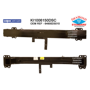 Upgrade Your Auto | Replacement Bumpers and Roll Pans | 16-18 Kia Optima | CRSHX17124
