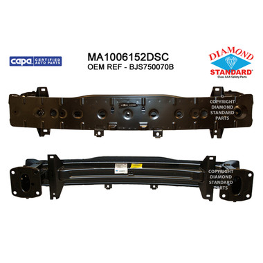 Upgrade Your Auto | Replacement Bumpers and Roll Pans | 14-16 Mazda 3 | CRSHX19009