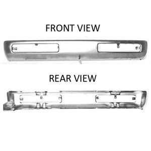 Upgrade Your Auto | Replacement Bumpers and Roll Pans | 96-97 Nissan Truck | CRSHX20957