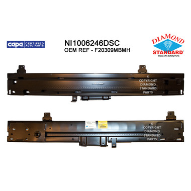 Upgrade Your Auto | Replacement Bumpers and Roll Pans | 14-16 Nissan Versa | CRSHX21014