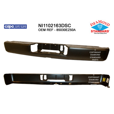 Upgrade Your Auto | Replacement Bumpers and Roll Pans | 16-19 Nissan Titan | CRSHX21460