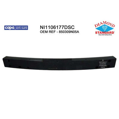 Upgrade Your Auto | Replacement Bumpers and Roll Pans | 09-14 Nissan Maxima | CRSHX21520