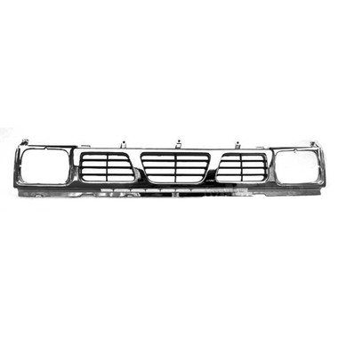 Upgrade Your Auto | Replacement Grilles | 93-97 Nissan Truck | CRSHX21745