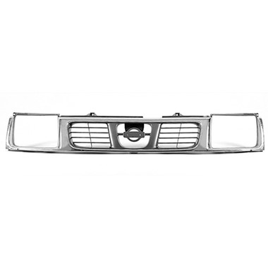 Upgrade Your Auto | Replacement Grilles | 98-00 Nissan Frontier | CRSHX21755