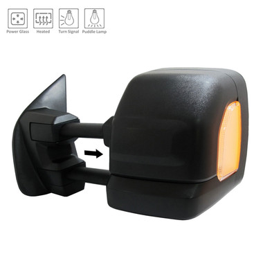 Upgrade Your Auto | Replacement Mirrors | 16-21 Nissan Titan | CRSHX22624