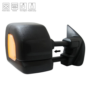 Upgrade Your Auto | Replacement Mirrors | 16-21 Nissan Titan | CRSHX22759
