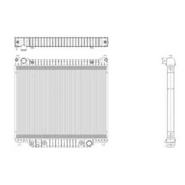 Upgrade Your Auto | Radiator Parts and Accessories | 08-14 Ford E Series | CRSHA04378
