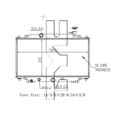 Upgrade Your Auto | Radiator Parts and Accessories | 14-18 Mazda 3 | CRSHA04588