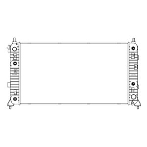 Upgrade Your Auto | Radiator Parts and Accessories | 19-21 Chevrolet Silverado 1500 | CRSHA04771