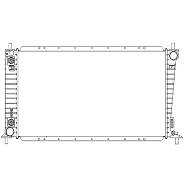Upgrade Your Auto | Radiator Parts and Accessories | 97-98 Ford F-150 | CRSHA04914