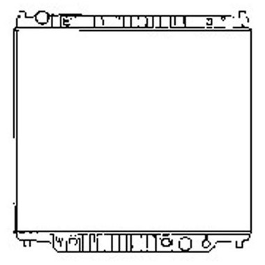 Upgrade Your Auto | Radiator Parts and Accessories | 00-05 Ford Excursion | CRSHA04920