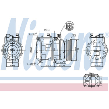 Upgrade Your Auto | Radiator Parts and Accessories | 06-09 Saab 9-3 | CRSHA05309