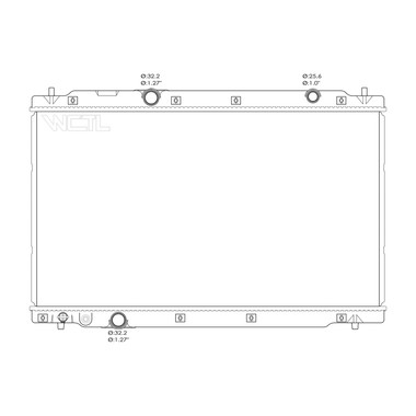 Upgrade Your Auto | Radiator Parts and Accessories | 17-21 Honda CR-V | CRSHA05329