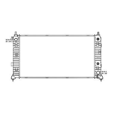 Upgrade Your Auto | Radiator Parts and Accessories | 19-20 Chevrolet Silverado 1500 | CRSHA05348