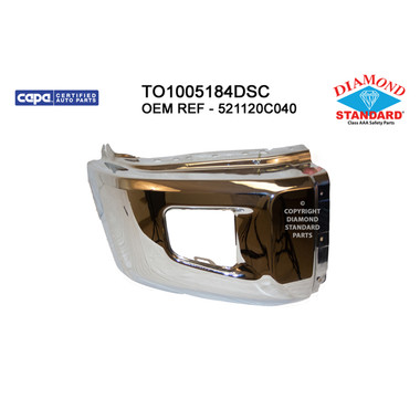 Upgrade Your Auto | Replacement Bumpers and Roll Pans | 14-21 Toyota Tundra | CRSHX24452