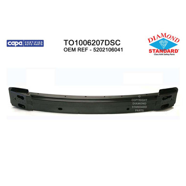 Upgrade Your Auto | Replacement Bumpers and Roll Pans | 09-11 Toyota Camry | CRSHX24486