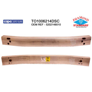 Upgrade Your Auto | Replacement Bumpers and Roll Pans | 08-10 Toyota Highlander | CRSHX24495