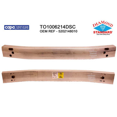 Upgrade Your Auto | Replacement Bumpers and Roll Pans | 08-10 Toyota Highlander | CRSHX24495