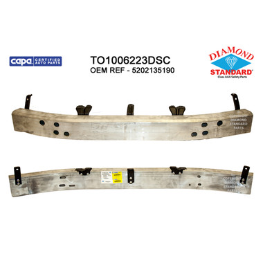 Upgrade Your Auto | Replacement Bumpers and Roll Pans | 10-13 Toyota 4Runner | CRSHX24504