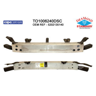 Upgrade Your Auto | Replacement Bumpers and Roll Pans | 14-22 Toyota 4Runner | CRSHX24535