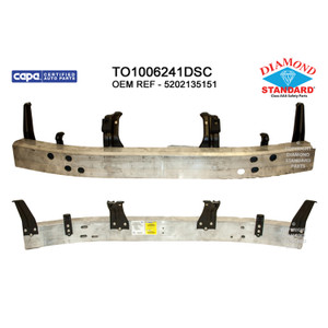 Upgrade Your Auto | Replacement Bumpers and Roll Pans | 14-22 Toyota 4Runner | CRSHX24536