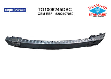 Upgrade Your Auto | Replacement Bumpers and Roll Pans | 16-18 Toyota Avalon | CRSHX24541