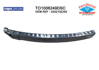 Upgrade Your Auto | Replacement Bumpers and Roll Pans | 17-19 Toyota Corolla | CRSHX24546