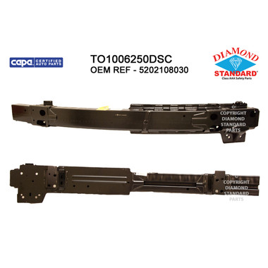 Upgrade Your Auto | Replacement Bumpers and Roll Pans | 15-20 Toyota Sienna | CRSHX24547